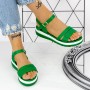 Sandale Dama 2PT10 Verde » MeiShop.Ro