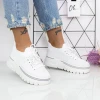 Pantofi Sport Dama  2W2 Alb Mei