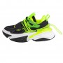 Pantofi Sport Barbati 8869 Negru-Verde Mei