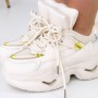 Pantofi Sport Dama cu Platforma 2150 Bej Mei
