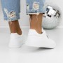 Pantofi Sport Dama 961 Alb Fashion