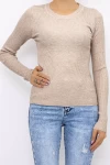 Bluza Dama D716 Bej inchis | Fashion