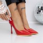 Pantofi Stiletto 3DC39 Rosu | Mei