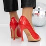 Pantofi Stiletto 3DC39 Rosu | Mei