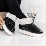 Papuci Dama de Casa A-622 Negru | Fashion