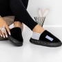 Papuci Dama de Casa A-632 Negru | Fashion