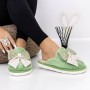 Papuci Dama de Casa A-647 Verde | Fashion