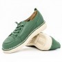 Pantofi Casual Dama 22-3321 Verde Formazione