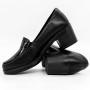 Pantofi cu Toc gros 1583-10 Negru | Formazione