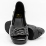 Pantofi cu Toc gros 9625 Negru | Formazione