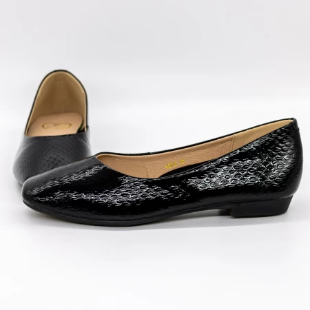 Balerini Dama 60372 Negru » MeiShop.Ro