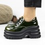 Pantofi Casual Dama 3WL168 Verde | Mei