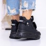 Pantofi Sport Dama cu Platforma 3YJA5 Negru | Mei
