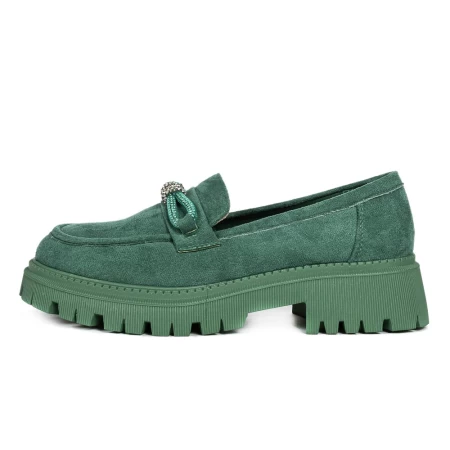 Pantofi Casual Dama 3LN2 Verde » MeiShop.Ro