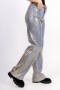 Pantaloni Dama HM6538-1 Albastru-Auriu | Kikiriki