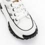 Pantofi Sport Dama cu Platforma 9071-1 Crem | Advancer