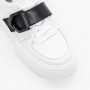 Pantofi Sport Dama E23070 Alb-Negru | Advancer