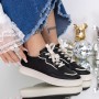 Pantofi Sport Dama 963 Negru-Bej | Fashion