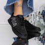Pantofi Sport Dama F-11 Negru | Fashion