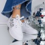 Pantofi Sport Dama F-11 Alb-Negru | Fashion