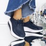 Pantofi Casual Dama A525 Albastru inchis | Botinelli