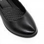 Pantofi cu Toc gros 1901 Negru Stephano
