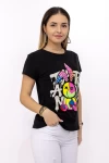 Tricou dama SC47 Negru Kikiriki