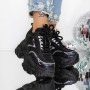 Pantofi Sport dama cu Platforma 3SJN60 Negru | Mei