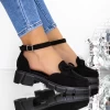 Pantofi Casual Dama 3H12 Negru | Mei