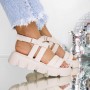 Sandale Dama cu Talpa Joasa 2HXS5 Bej | Mei