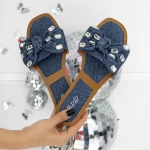 Papuci Dama 3MN9 Albastru inchis | Mei