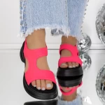 Sandale Dama cu Platforma 3GZ97 Roz | Mei