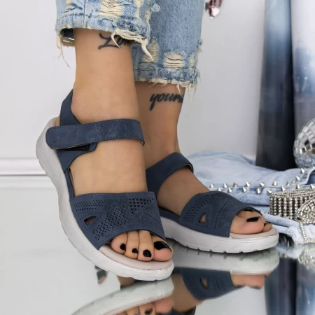 Sandale Dama TLH13 Albastru inchis » MeiShop.Ro