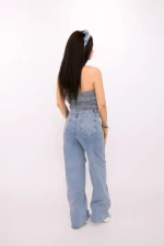 Salopeta Denim YX1010 Albastru » MeiShop.Ro