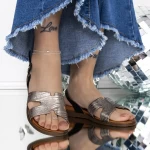 Sandale Dama cu Talpa Joasa 3GZ30 Negru » MeiShop.Ro