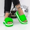 Papuci Dama cu Talpa Joasa 3GH22 Verde | Mei