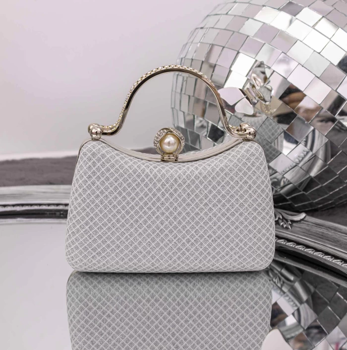 Geanta Plic BA70 Argintiu | Mei » MeiShop.Ro