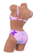 Costum de Baie Dama intreg Y30226 Lila | Meina » MeiShop.Ro