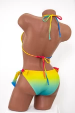 Costum de Baie Dama 4 Piese H55 Multicolor | Meina » MeiShop.Ro