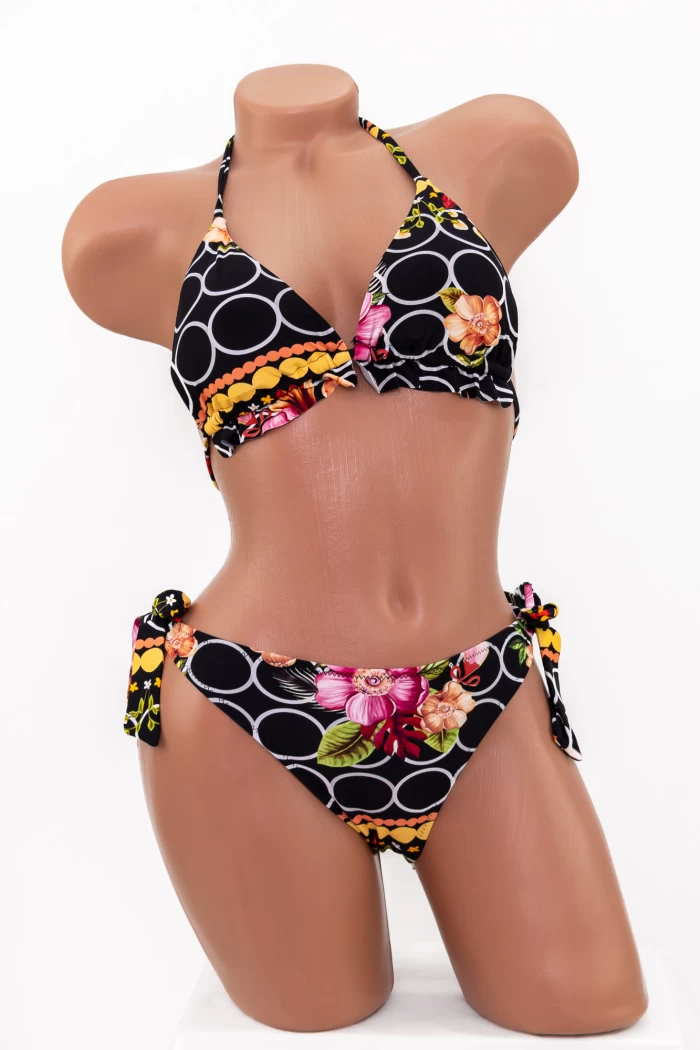 Costum de Baie Dama 4 Piese H56 Negru | Meina » MeiShop.Ro