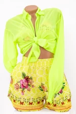 Costum de Baie Dama 4 Piese H56 Verde | Meina » MeiShop.Ro