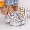 Pantofi Sport Dama cu Platforma 9157-16 Argintiu | Mei