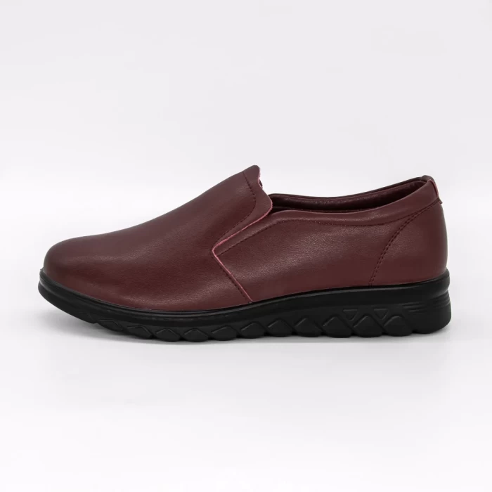 Pantofi Casual Dama din piele naturala 231153 WINE | GALLOP