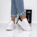 Sneakers Dama 617X WHITE-BLACK | MEI