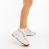 Sneakers Dama C5089 BEIGE | FESTISSIMO