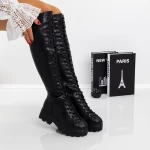 Cizme Dama MX362A Negru » MeiShop.Ro