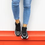 Sneakers Dama C5089 Negru | Festissimo » MeiShop.Ro