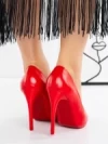 Pantofi Stiletto B-7 RED | MULANKA