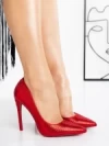 Pantofi Stiletto 66-2 RED | MULANKA