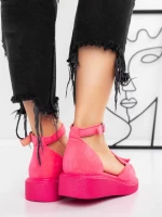 Pantofi Casual Dama 3AH61 Fucsia | Mei » MeiShop.Ro